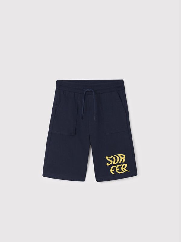 Mayoral Mayoral Sportske kratke hlače 6203 Tamnoplava Regular Fit