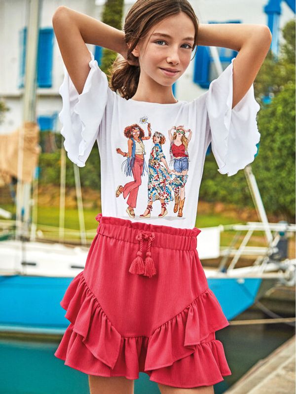 Mayoral Mayoral Suknja 6903 Koraljna