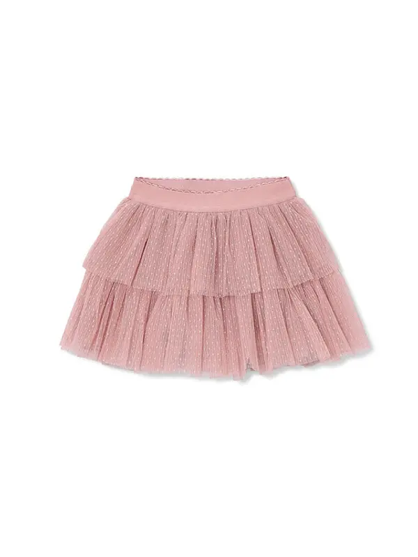 Mayoral Mayoral suknja od tila 4906 Ružičasta Regular Fit