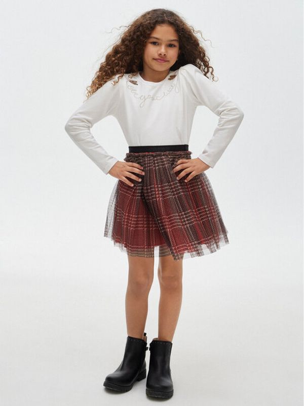 Mayoral Mayoral suknja od tila 7.949 Crvena Regular Fit