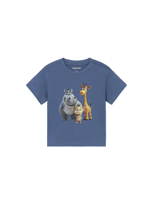 Mayoral Mayoral T-shirt 1008 Plava Regular Fit