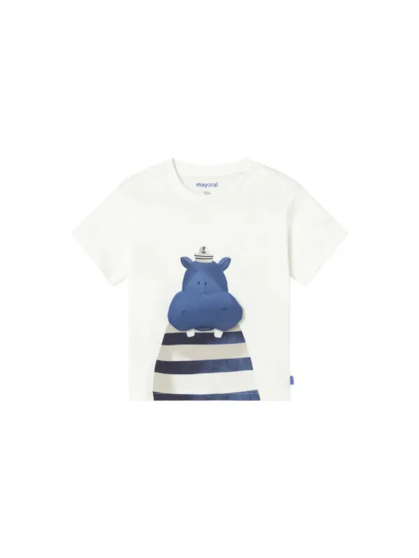 Mayoral Mayoral T-shirt 1011 Bijela Regular Fit