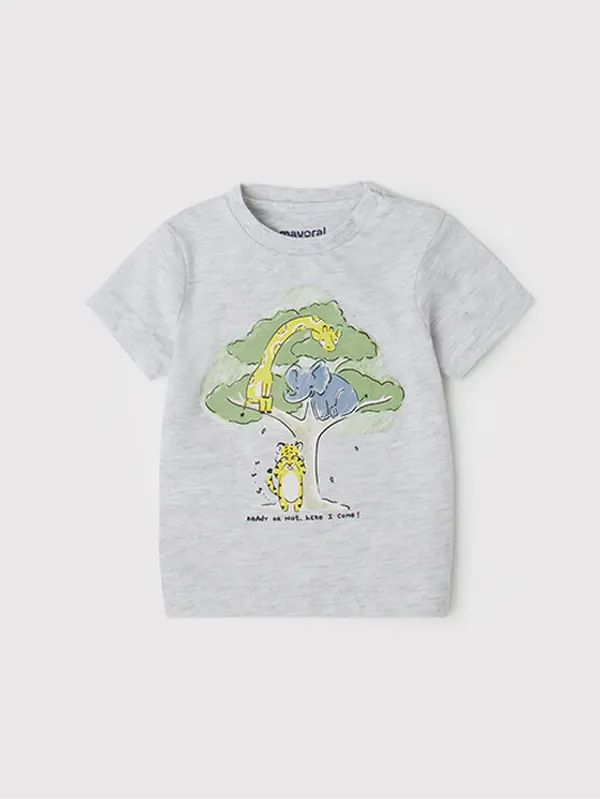 Mayoral Mayoral T-shirt 1012 Siva Regular Fit