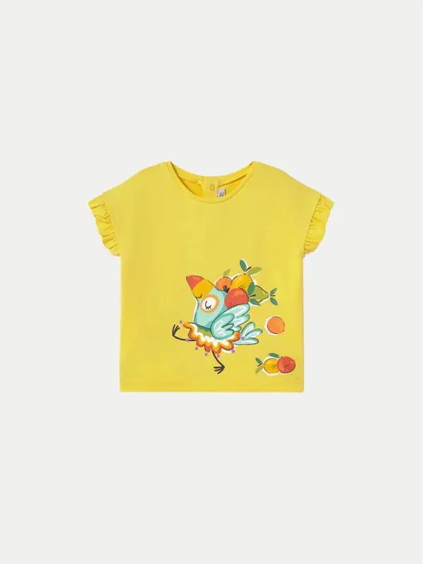 Mayoral Mayoral T-shirt 1048 Žuta Regular Fit