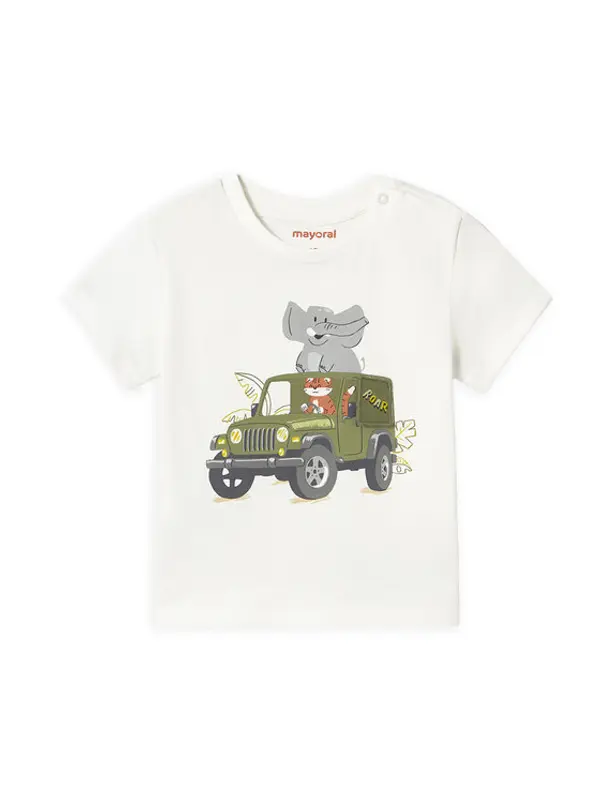 Mayoral Mayoral T-shirt 1053 Bijela Regular Fit