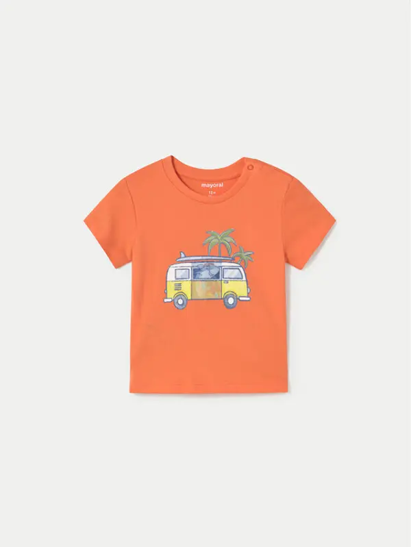 Mayoral Mayoral T-shirt 1063 Narančasta Regular Fit