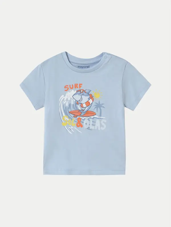 Mayoral Mayoral T-shirt 1065 Svijetloplava Regular Fit