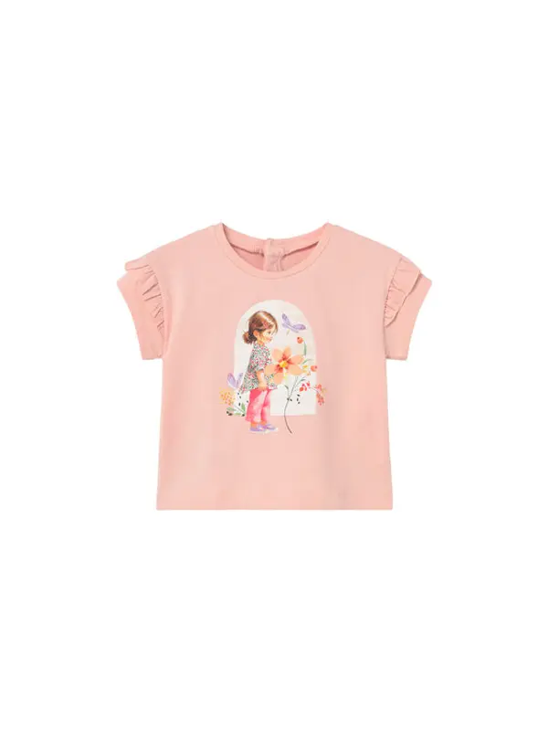 Mayoral Mayoral T-shirt 1080 Ružičasta Regular Fit