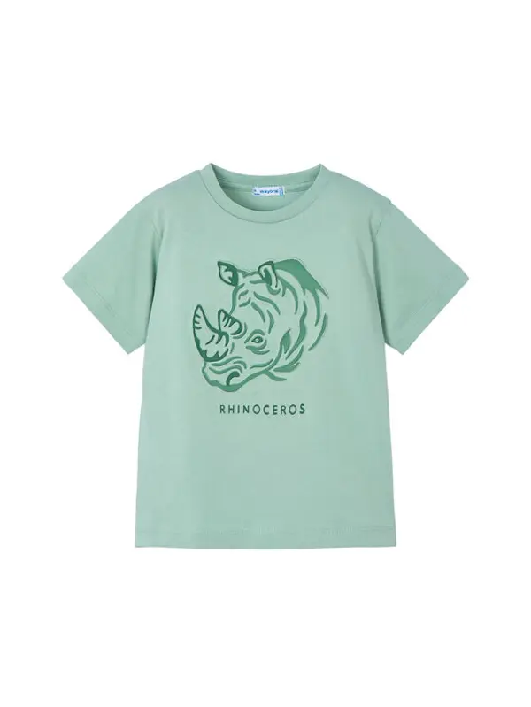 Mayoral Mayoral T-shirt 3042 Zelena Regular Fit