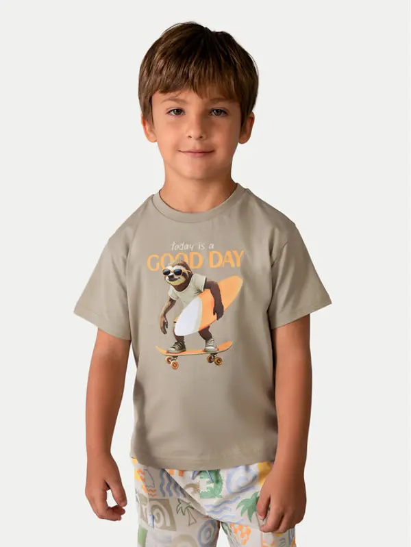 Mayoral Mayoral T-shirt 3064 Bež Regular Fit