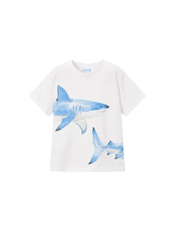 Mayoral Mayoral T-shirt 3080 Bijela Regular Fit