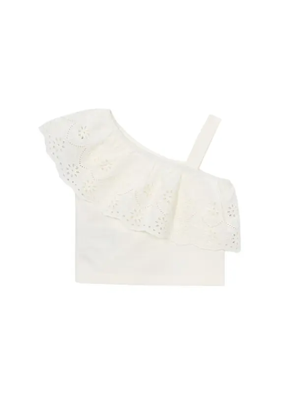 Mayoral Mayoral Top 3022 Écru Cropped Fit