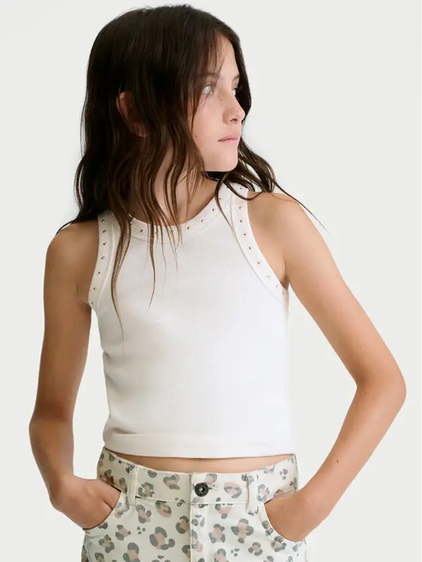 Mayoral Mayoral Top 6013 Bijela Regular Fit