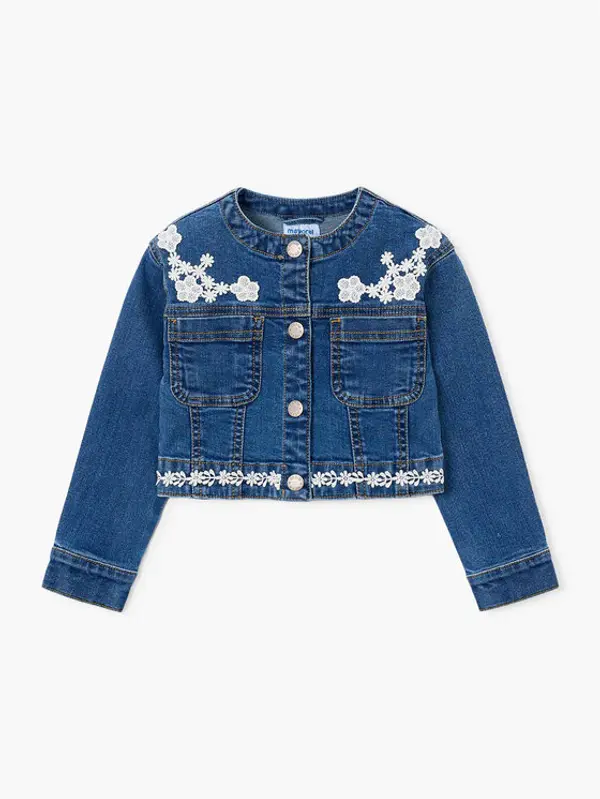 Mayoral Mayoral Traper jakna 3453 Tamnoplava Cropped Fit