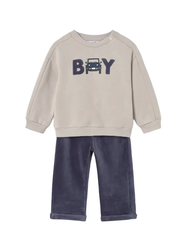 Mayoral Mayoral Trenerka 2513 Smeđa Regular Fit