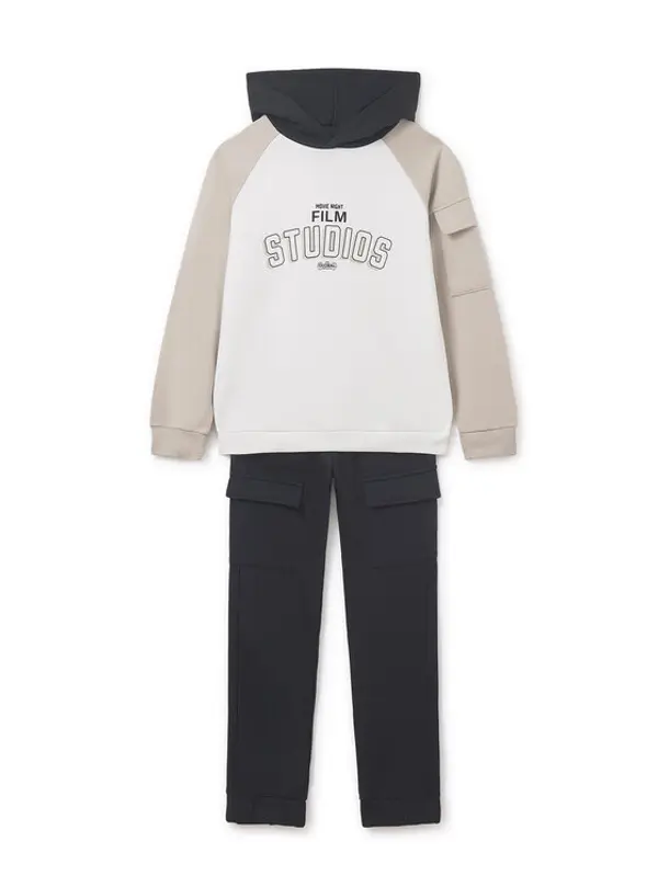 Mayoral Mayoral Trenerka 7851 Crna Regular Fit