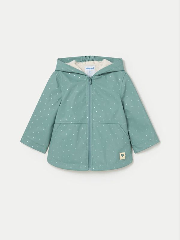 Mayoral Mayoral Vodootporna jakna 2486 Zelena Regular Fit