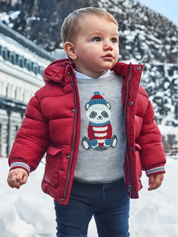 Mayoral Mayoral Zimska jakna 2466 Crvena Regular Fit