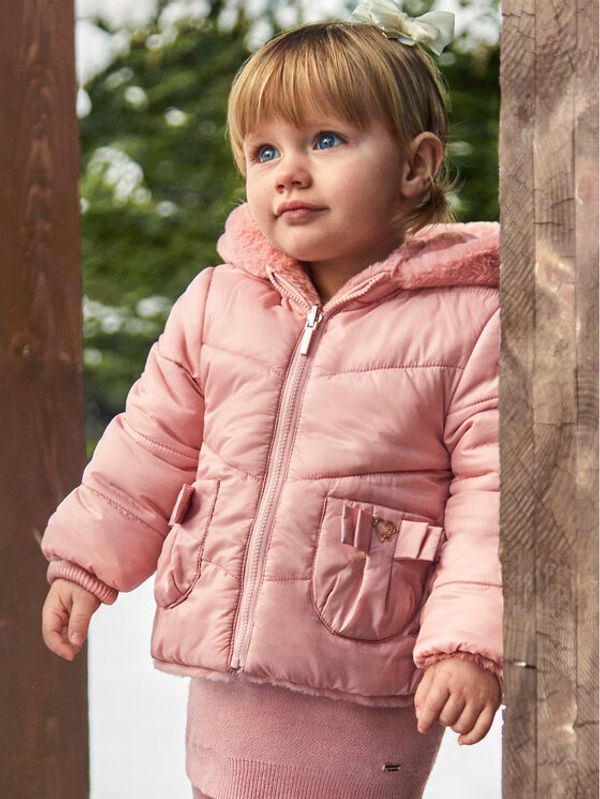 Mayoral Mayoral Zimska jakna 2480 Ružičasta Regular Fit