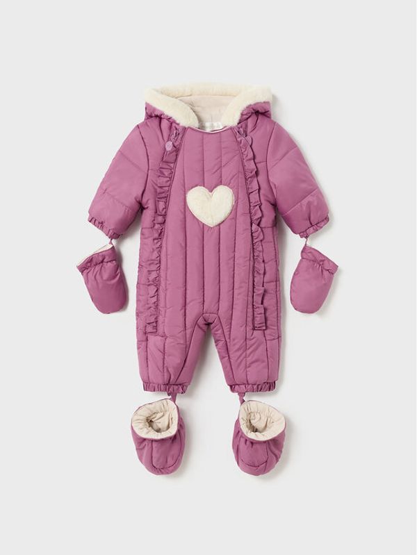Mayoral Mayoral Zimski kombinezon 2.675 Ljubičasta Regular Fit