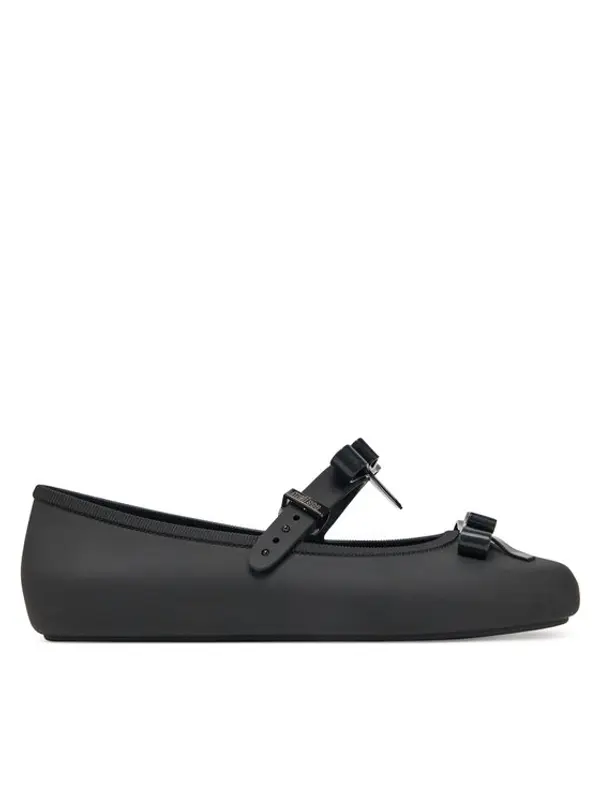 Melissa Melissa Balerinke Melissa Soft Ballerina Bow Ad M 35971 Crna