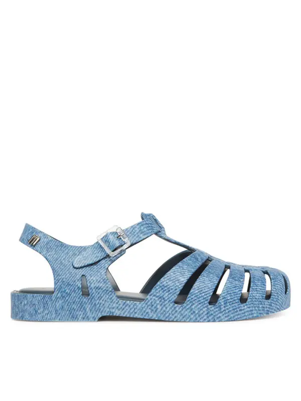 Melissa Melissa Sandale Melissa Possession Print Denim Ad M 36133 Plava