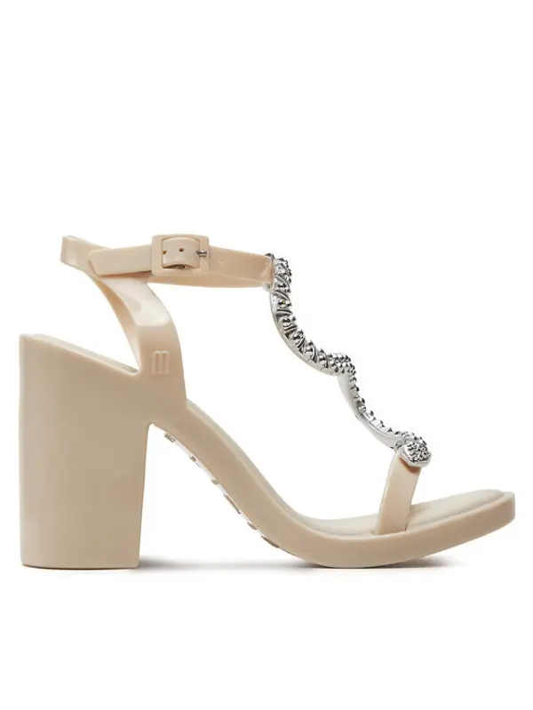 Melissa Melissa Sandale Melissa Snake Block + Bo.Bo Ad 35775 Bež