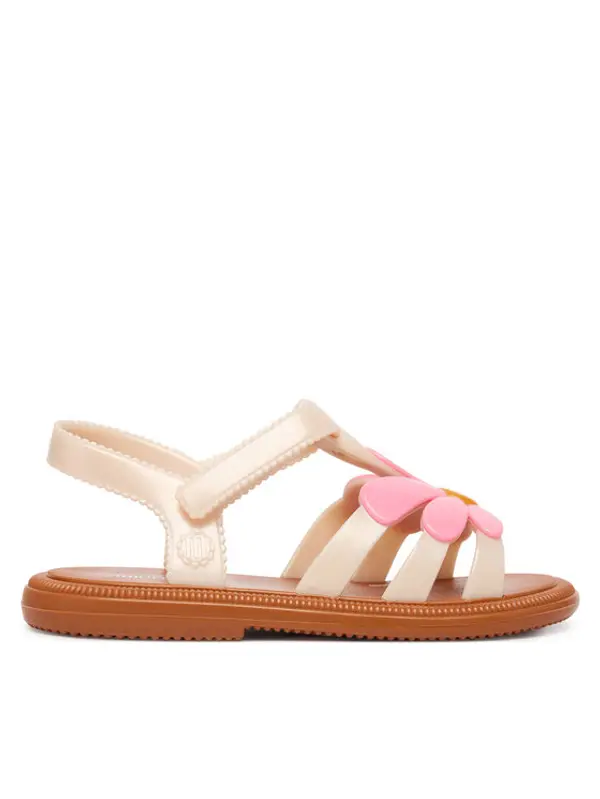 Melissa Melissa Sandale Mini Melissa Hip Bloomy Bb 35902 Smeđa