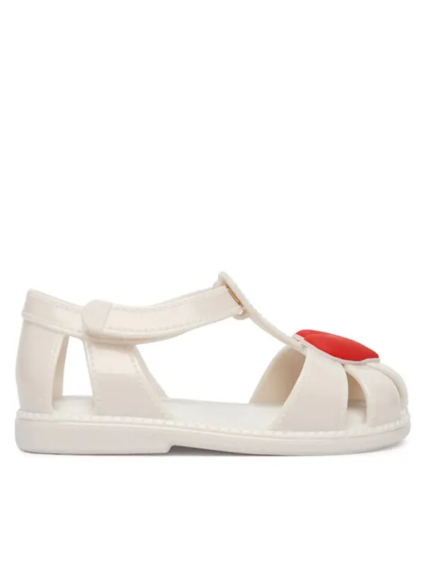Melissa Melissa Sandale Mini Melissa Hip Heart Ballerina Bb 37783 Bijela