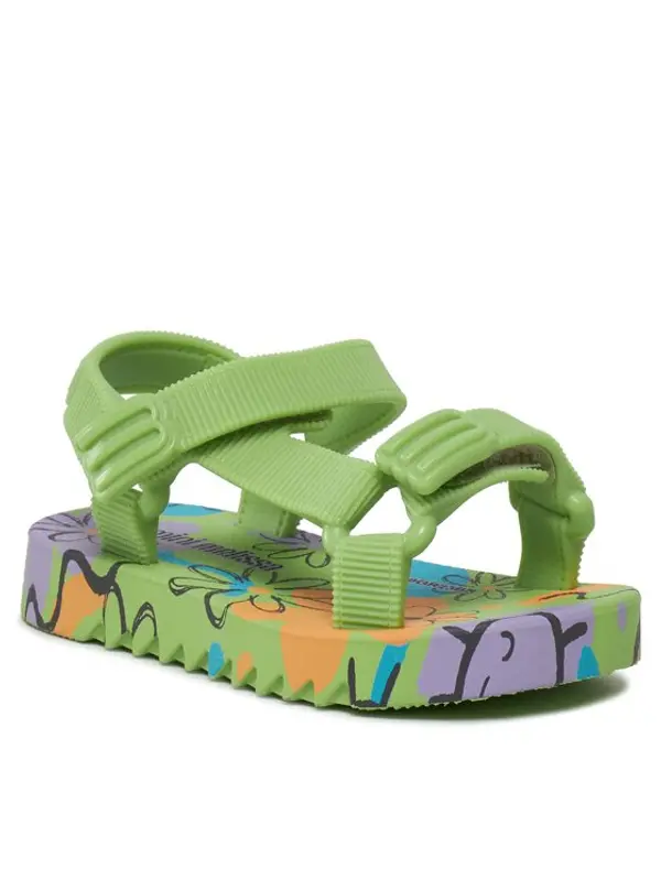 Melissa Melissa Sandale Mini Melissa Playtime Bb 35690 Zelena