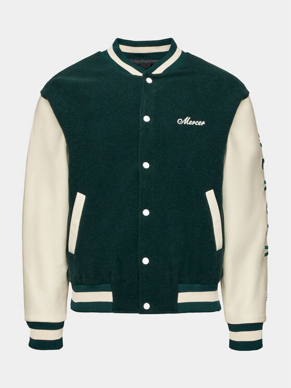 Mercer Amsterdam Mercer Amsterdam Bomber The Varsity MEAP233001 Zelena Regular Fit