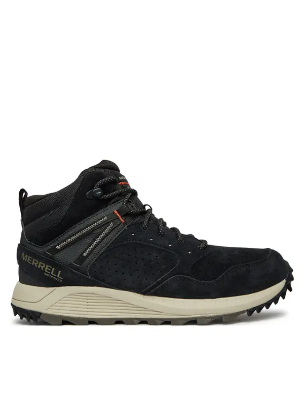 Merrell Merrell Planinarske cipele Wildwood Mid Ltr Wp J068027 Crna
