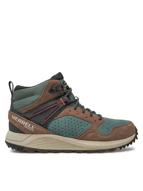 Merrell Merrell Planinarske cipele Wildwood Mid Ltr Wp J068031 Zelena
