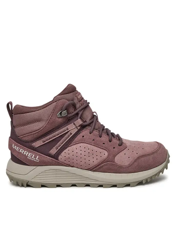 Merrell Merrell Planinarske cipele Wildwood Mid Ltr Wp J068104 Tamnocrvena