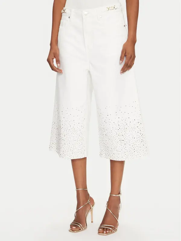 MET MET Kulot M10 138PT Bijela Wide Leg