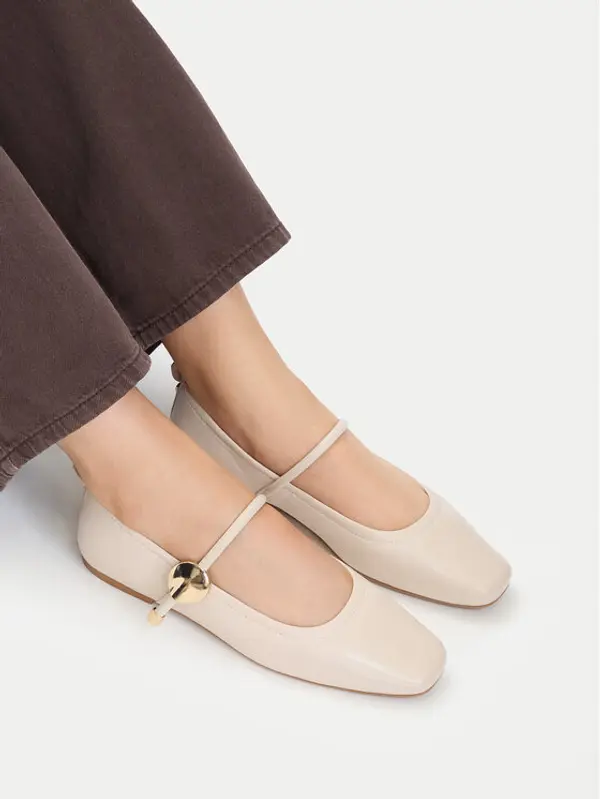 Mexx MEXX Balerinke EO-CC2553-1 Svijetlo bež
