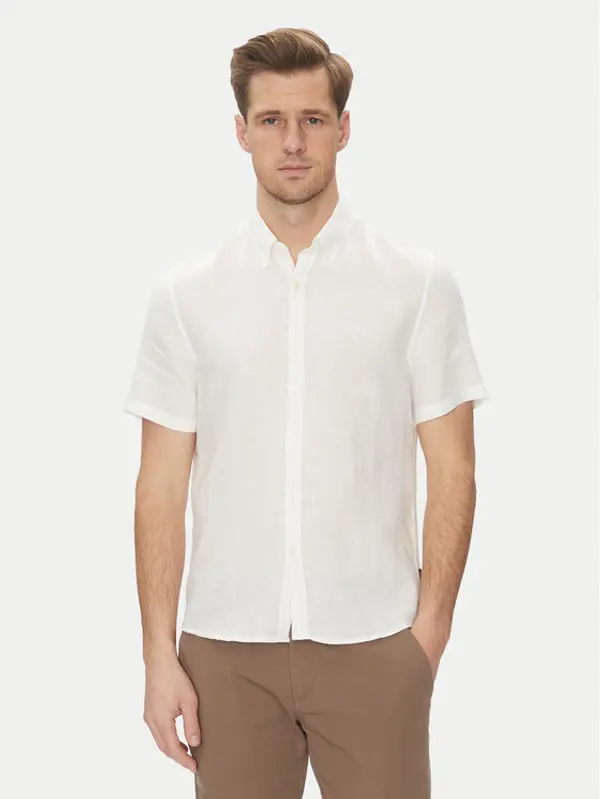 Michael Kors Michael Kors Košulja CS1400I4YT Bijela Slim Fit