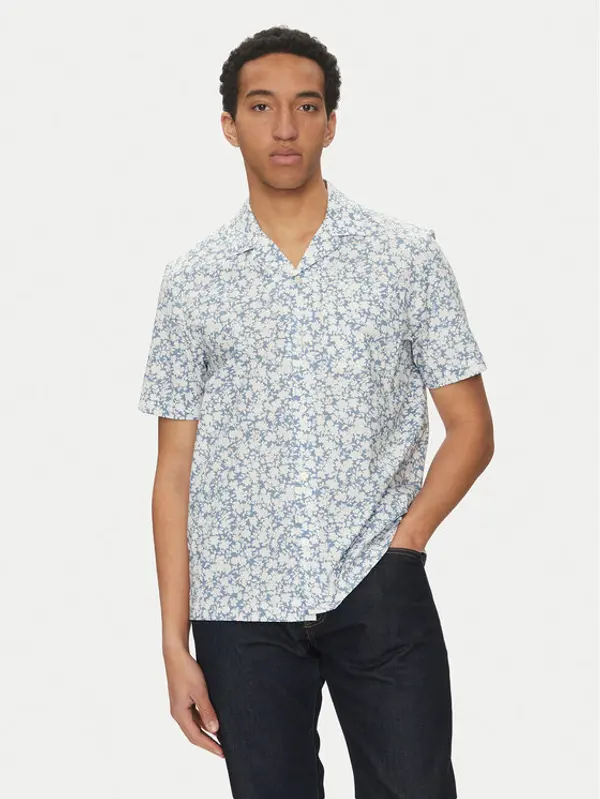 Michael Kors Michael Kors Košulja CS5409LHPM Plava Relaxed Fit