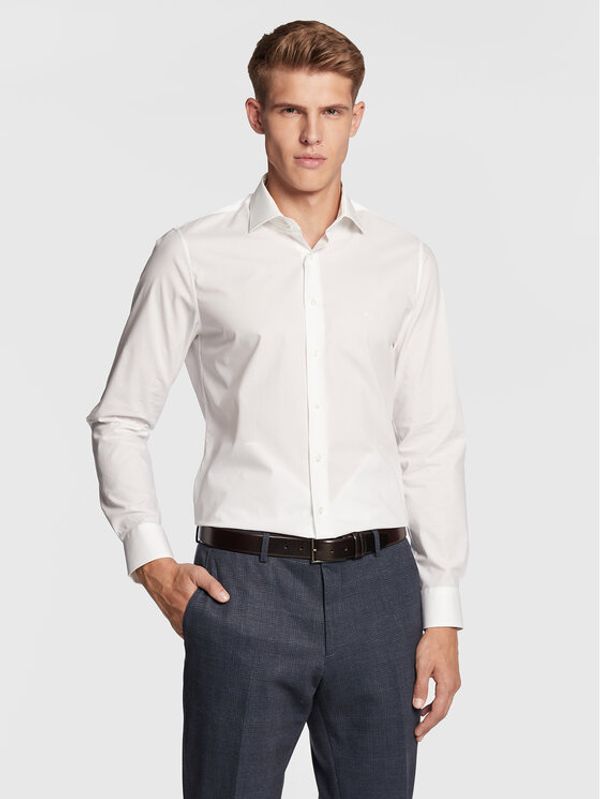Michael Kors Michael Kors Košulja MD0MD90425 Bijela Slim Fit