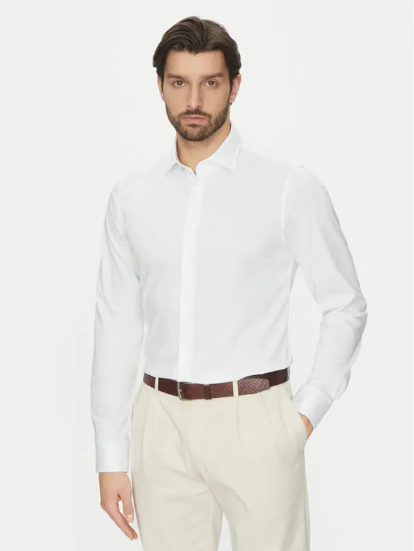 Michael Kors Michael Kors Košulja MD0MD91498 Bijela Slim Fit