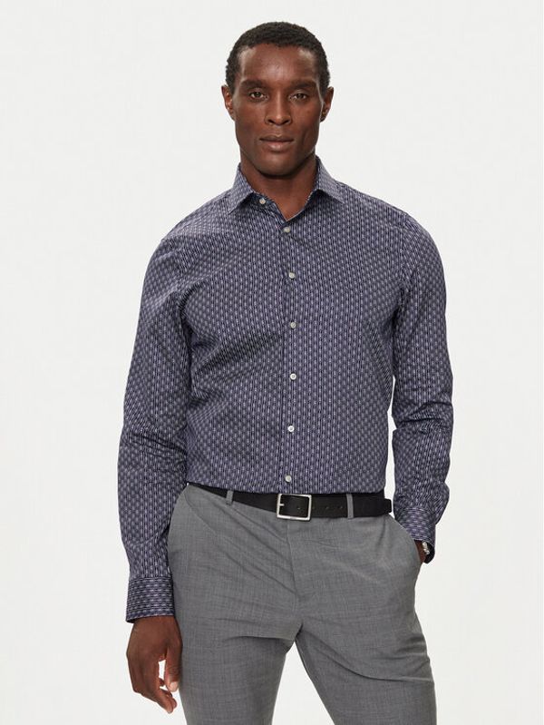 Michael Kors Michael Kors Košulja MK0DS01396 Tamnoplava Regular Fit