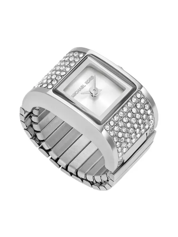 Michael Kors Michael Kors Sat Darrington  MK4884 Srebrna