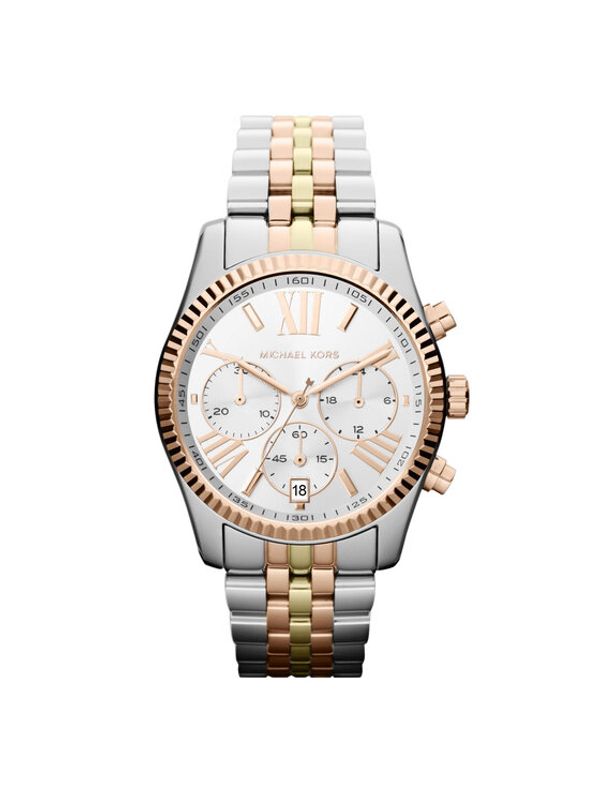 Michael Kors Michael Kors Sat Lexington MK5735 Srebrna