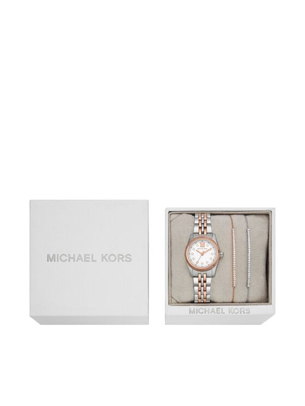 Michael Kors Michael Kors Set sata i narukvice Lexington MK4817SET Bijela