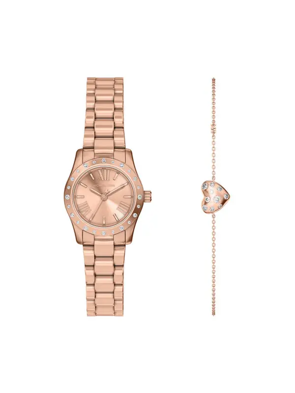 Michael Kors Michael Kors Set sata i narukvice Lexington Set MK4994SET Ružičasta