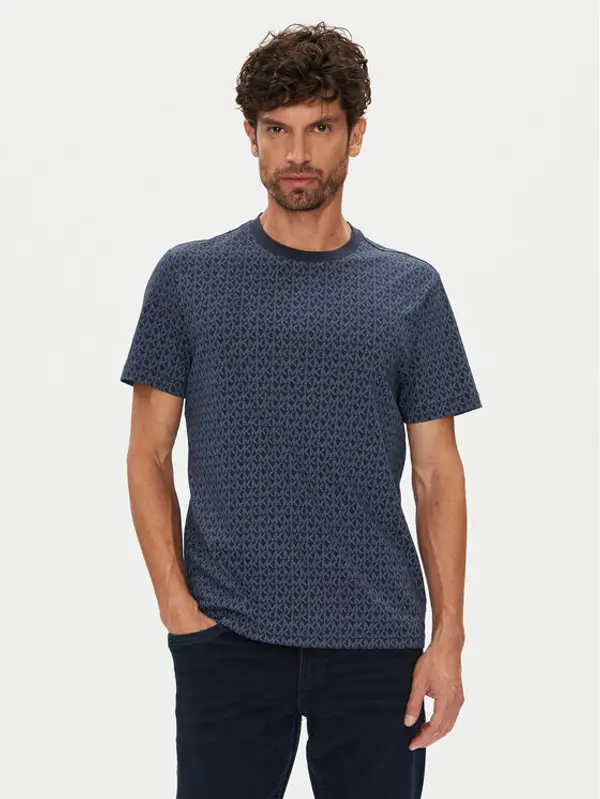 Michael Kors Michael Kors T-shirt CS5529A5KS Tamnoplava Regular Fit