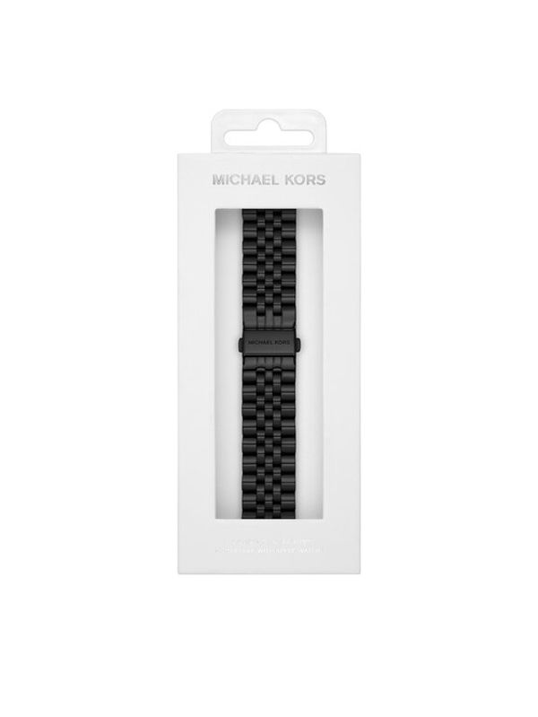 Michael Kors Michael Kors Zamjenski remen za sat Apple Watch MKS8056E Crna