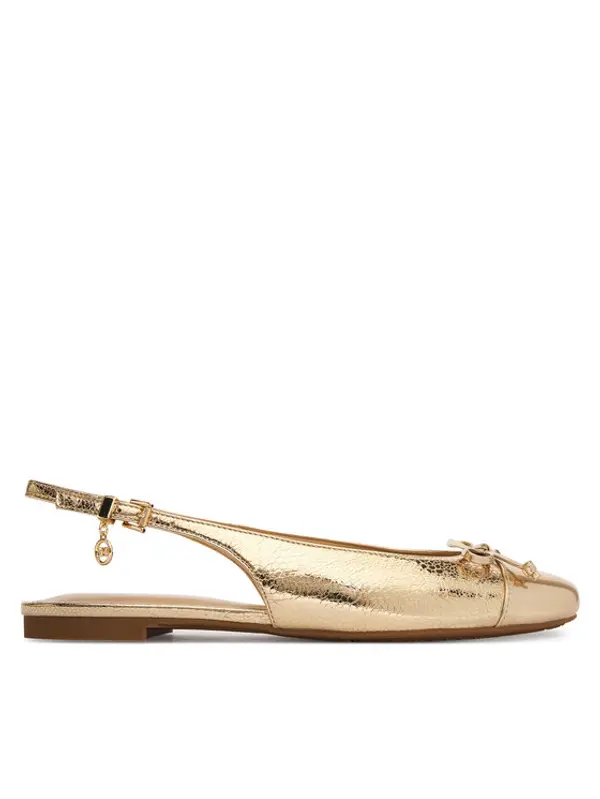 MICHAEL Michael Kors MICHAEL Michael Kors Balerinke Piper Sling 40S6PIFP1M Zlatna