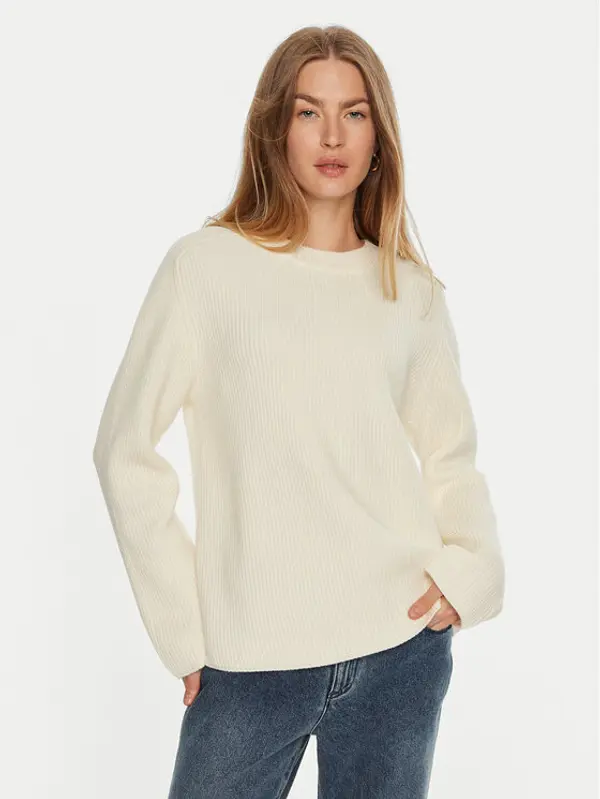 MICHAEL Michael Kors MICHAEL Michael Kors Džemper MF460YPF2G Écru Relaxed Fit