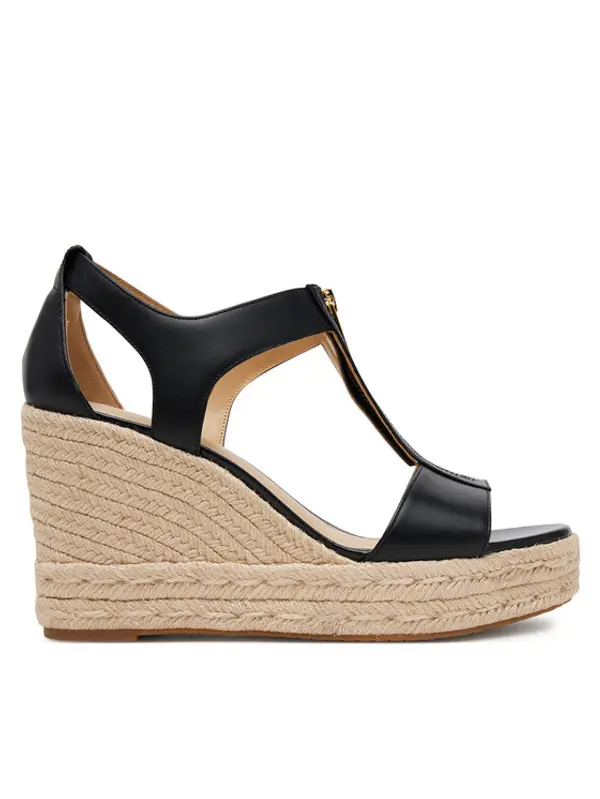 MICHAEL Michael Kors MICHAEL Michael Kors Espadrile Barkley Leather 40R4BRMS1L Crna